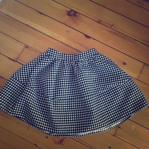 Polka dot circle skirt